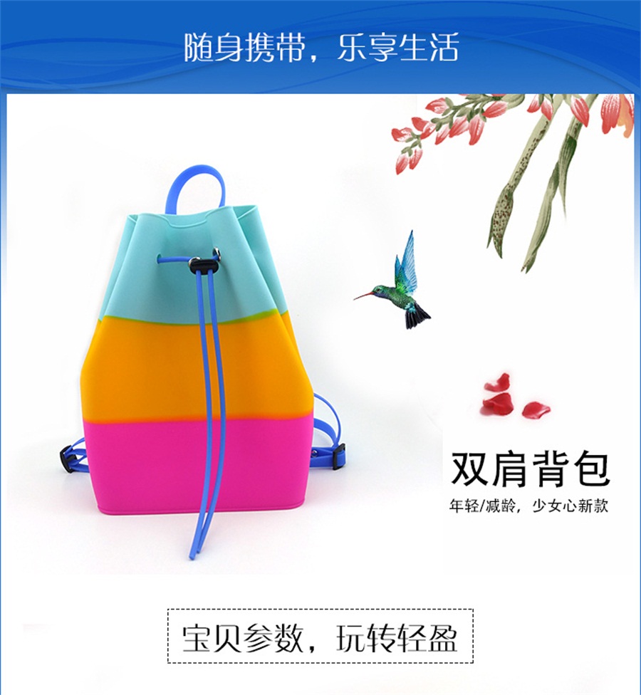 博高硅胶双肩包 博高硅胶双肩包